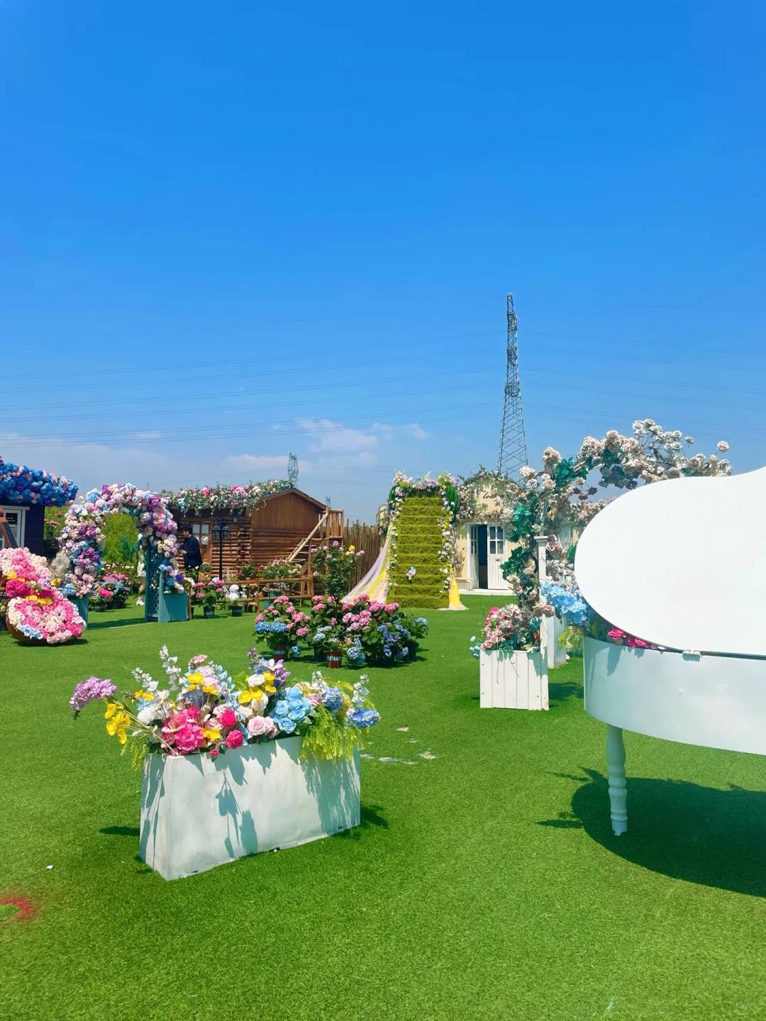 跟风成功❗️邢台大山里的莫奈花园太美了