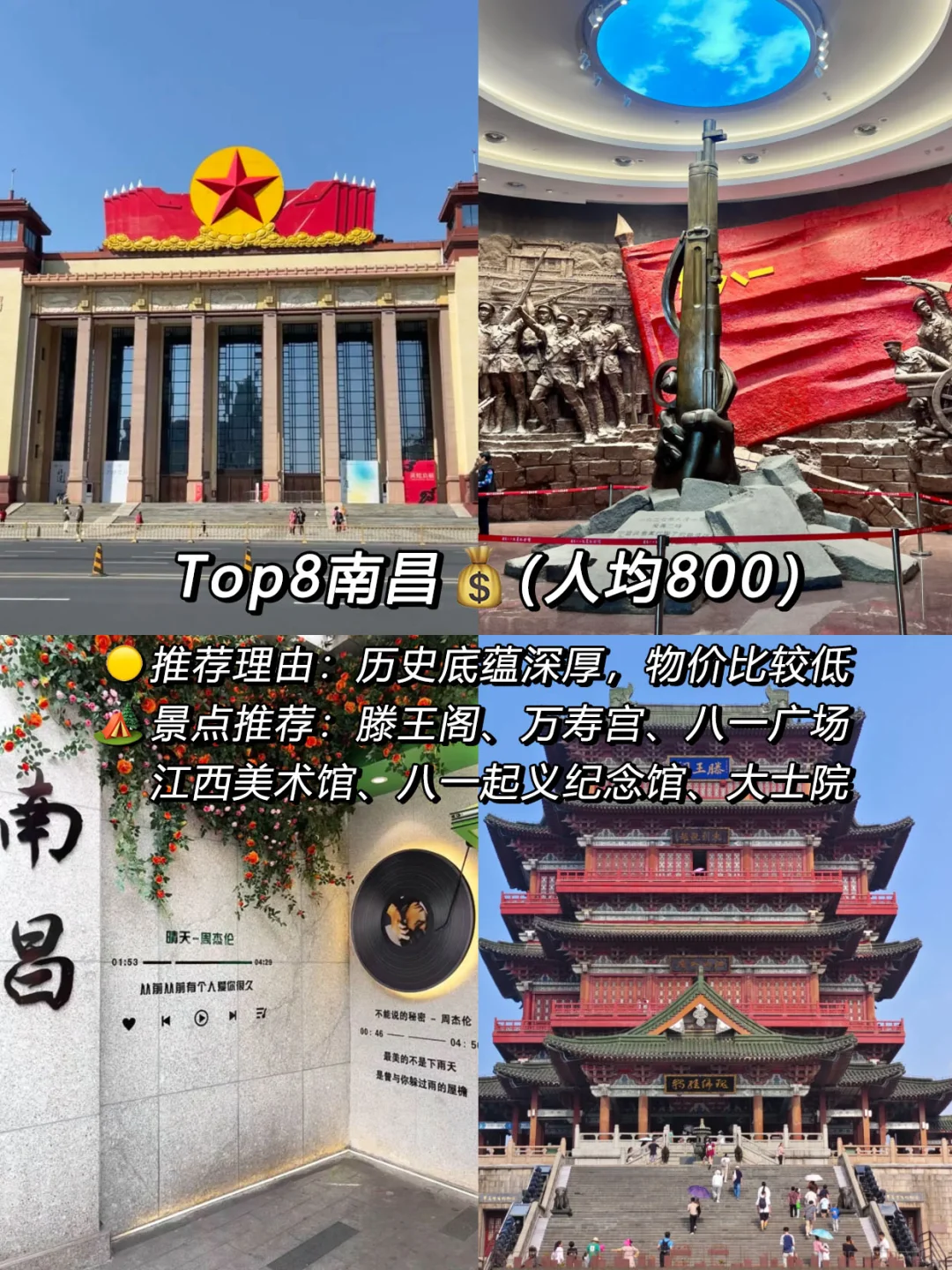强烈推荐‼️暑假适合去穷游的9⃣️个城市