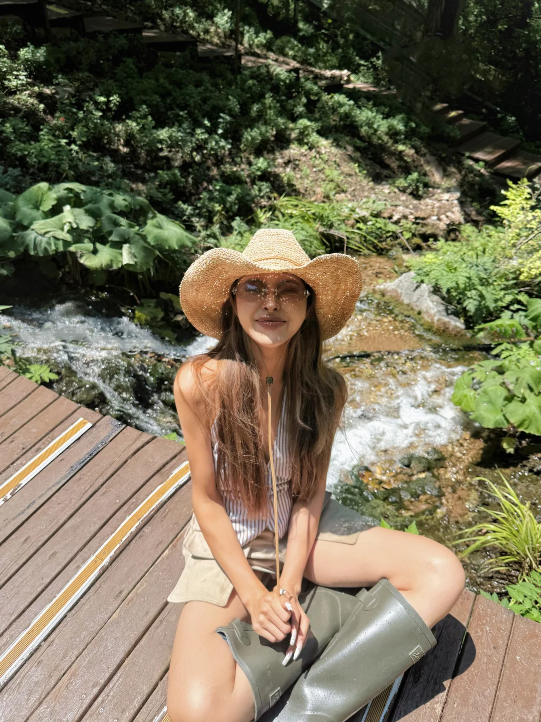 ⛰️ 王府竹海|踏瀑成功湿身 爽到灵魂出窍~