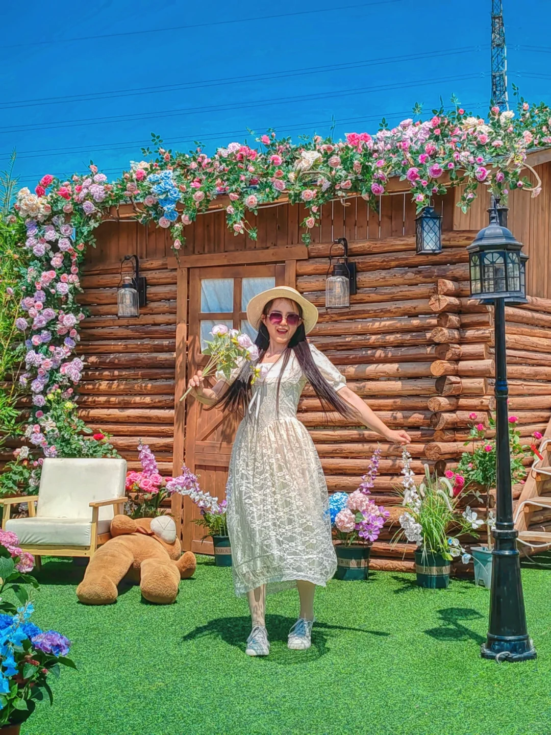 跟风成功❗️邢台大山里的莫奈花园太美了
