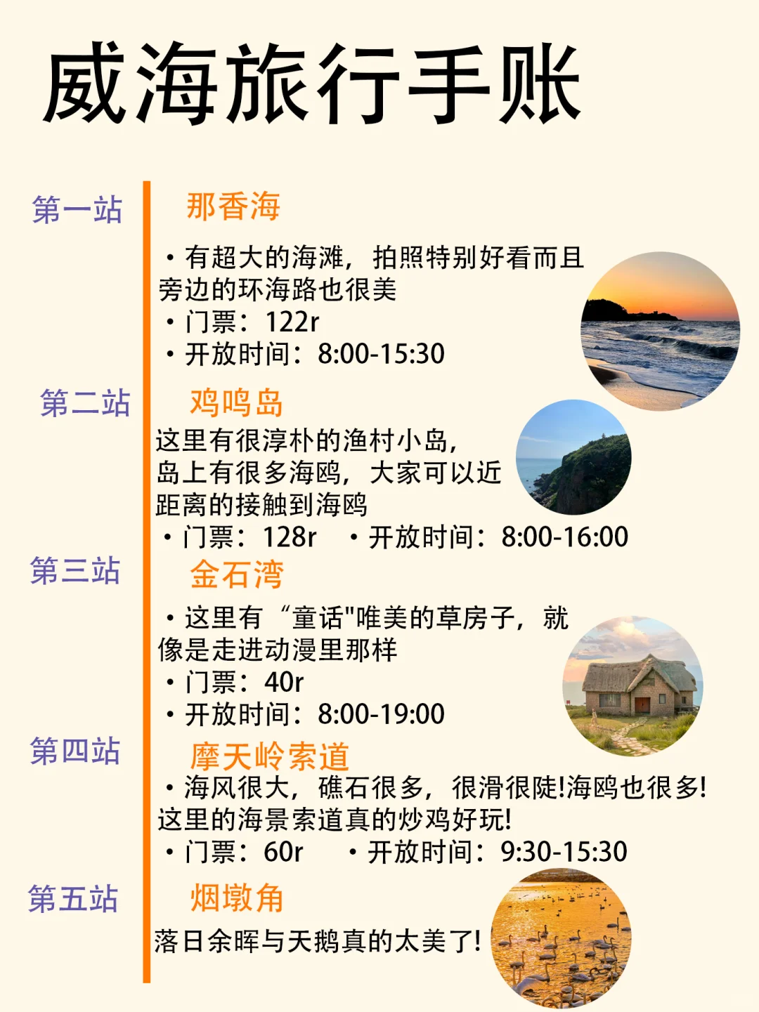 威海已经被本人摸透了🥰🥰🥰