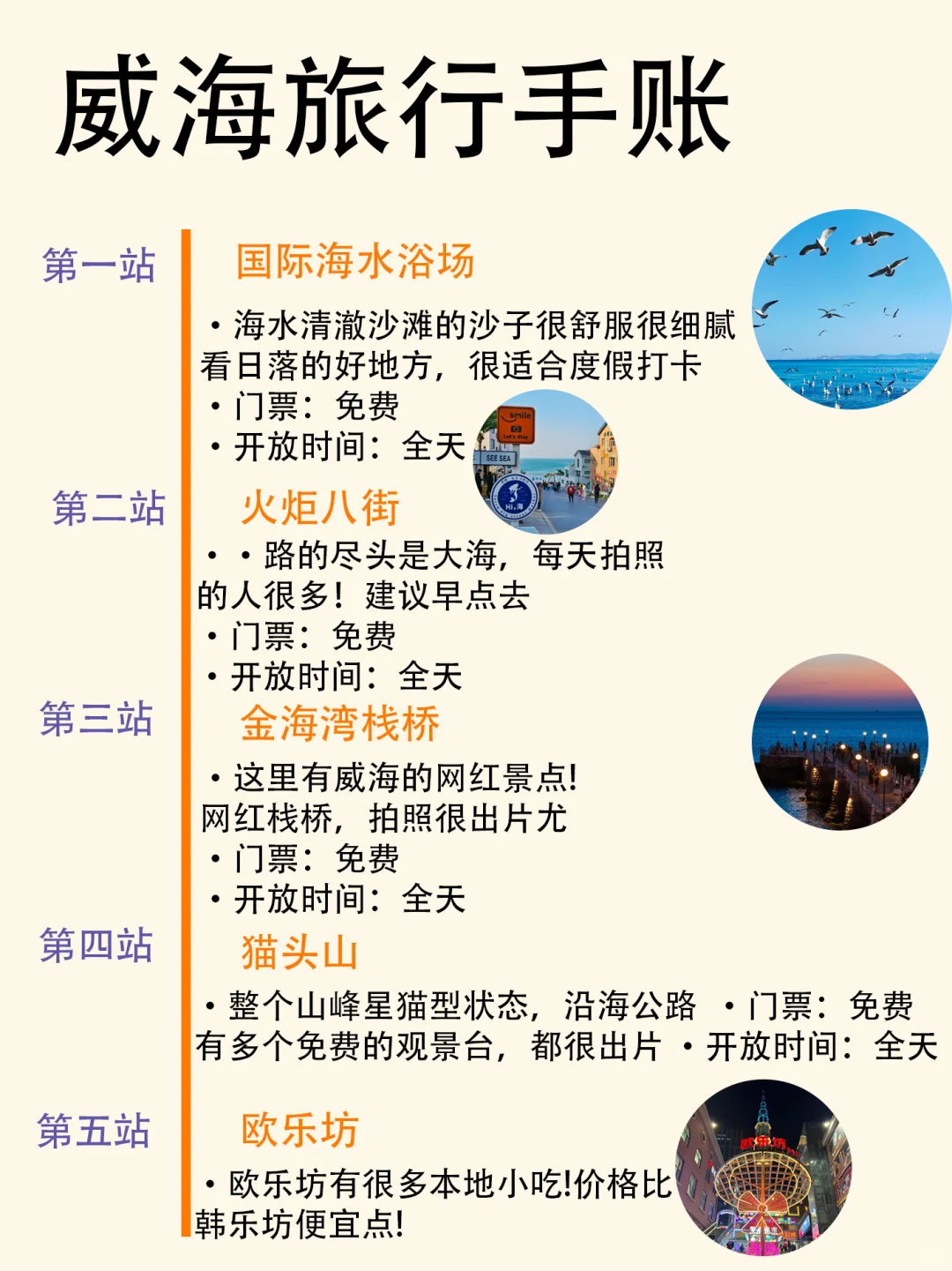威海已经被本人摸透了🥰🥰🥰