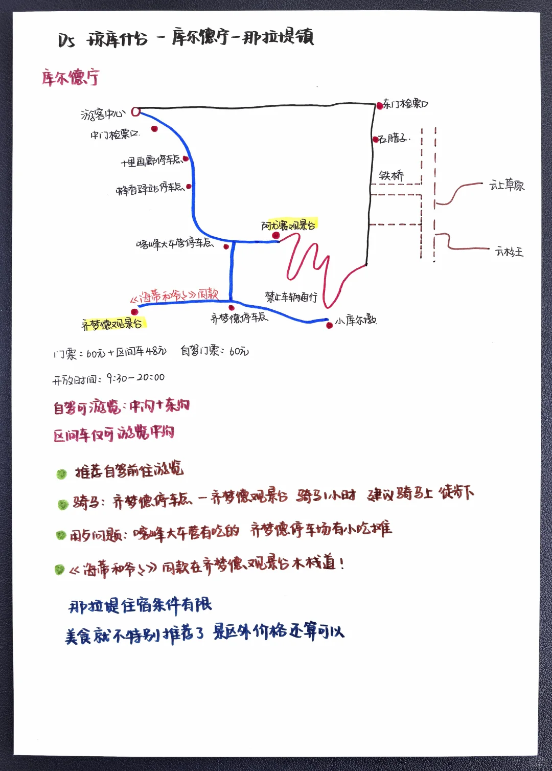 伊犁深度游-五大草原+两大公路攻略篇