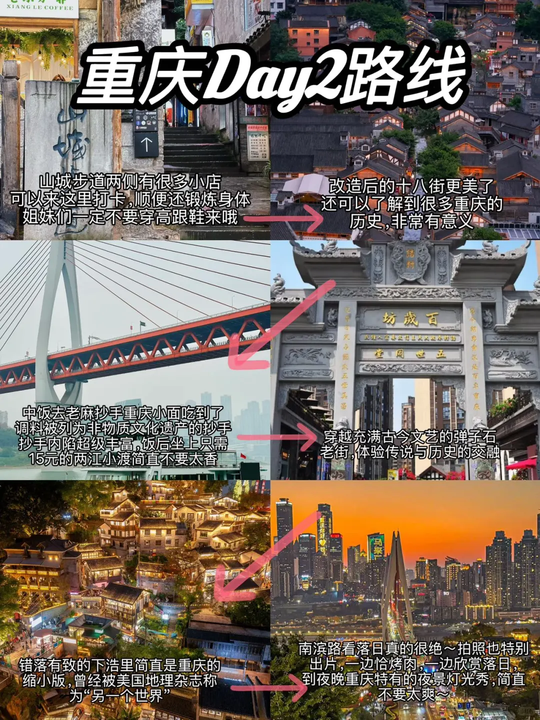 🗺️重庆旅游攻略 | 带你畅玩8D魔幻山城
