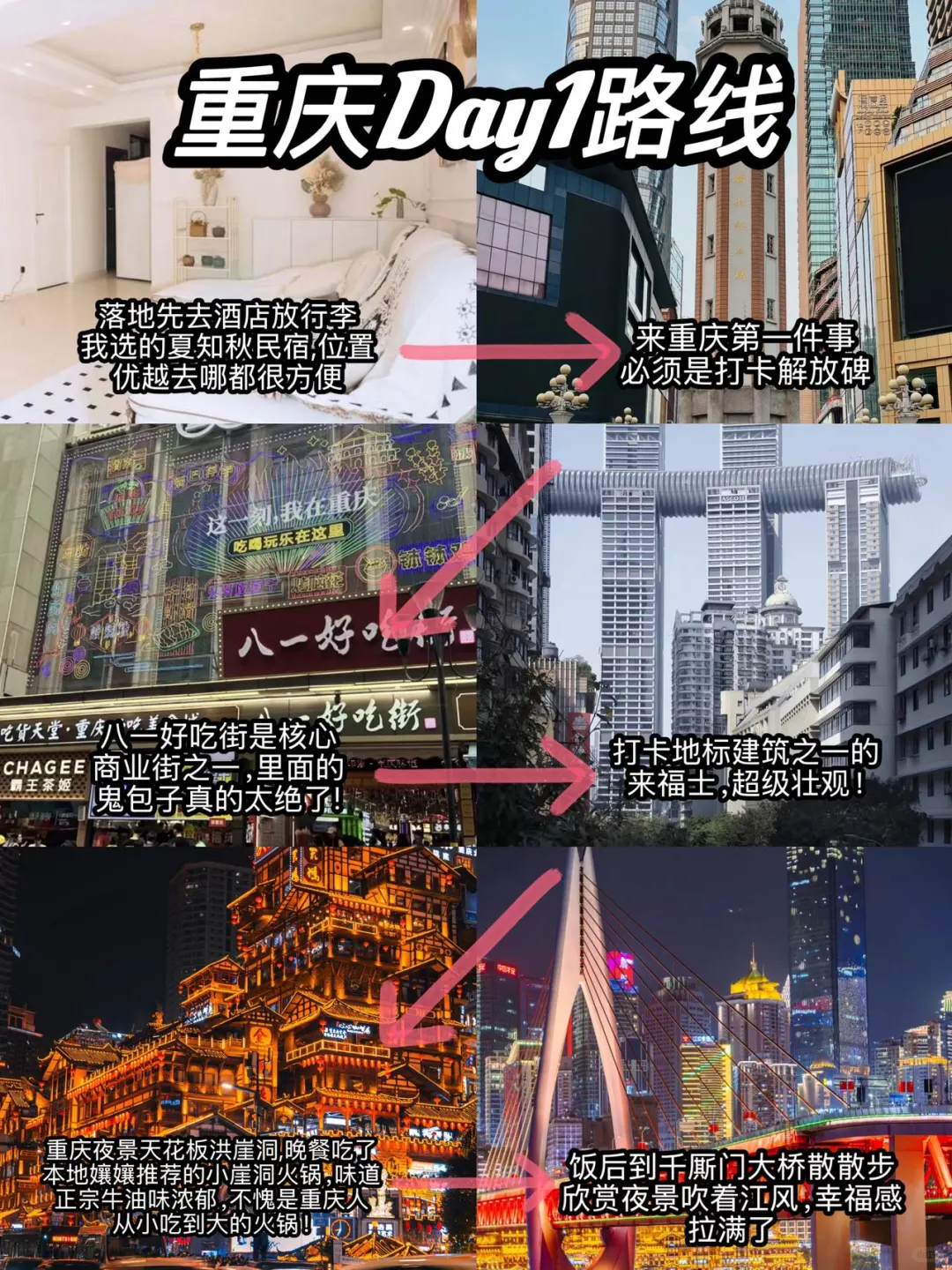 🗺️重庆旅游攻略 | 带你畅玩8D魔幻山城