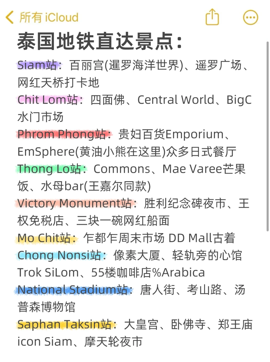 来泰国一定要避雷｜J人手写攻略📖