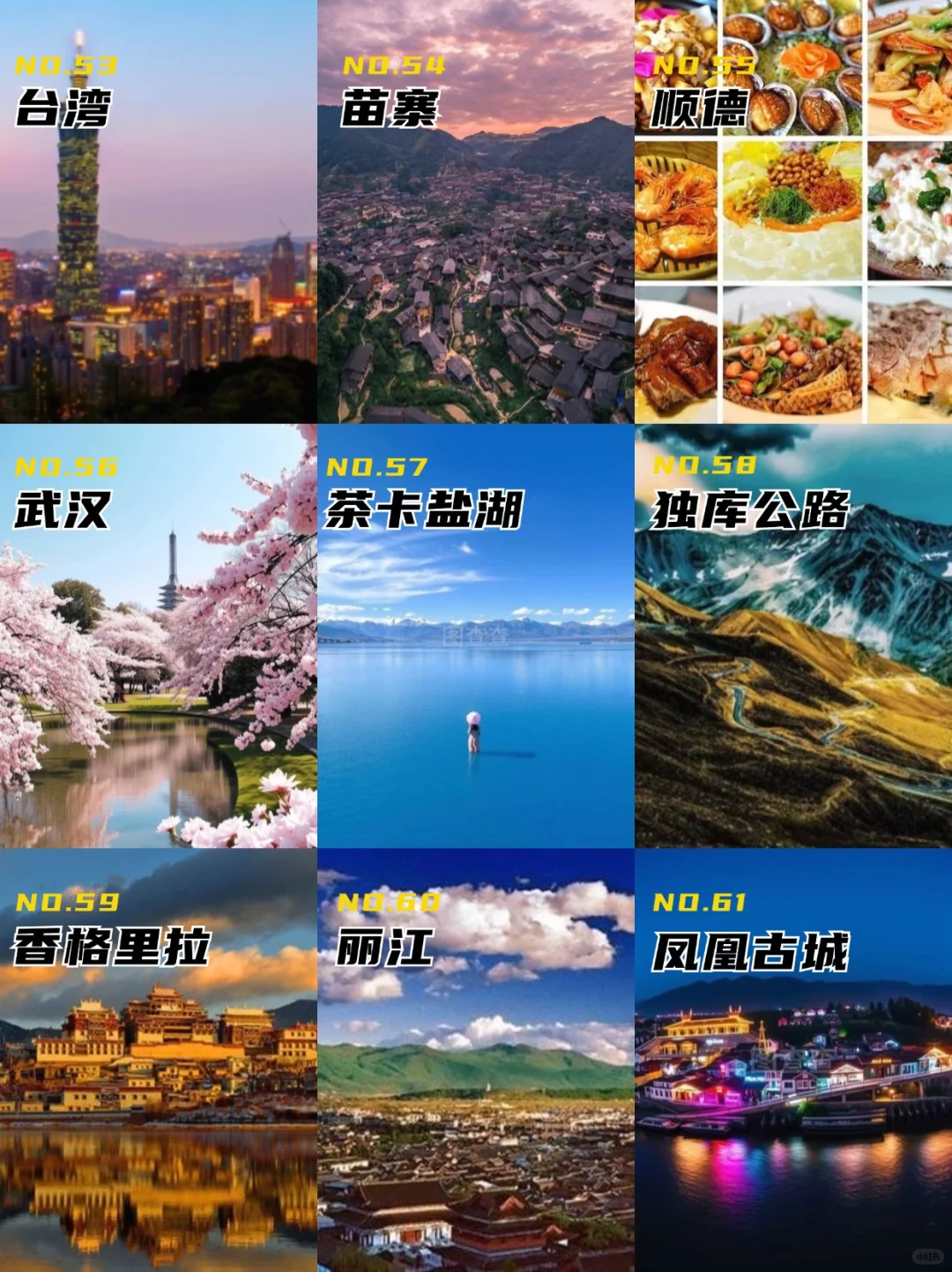 70岁前必去的70个地方，去过35个才算不白来