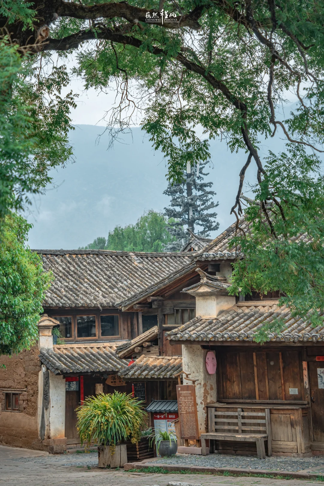 你可能不认识我，但你或许去过我拍的古村