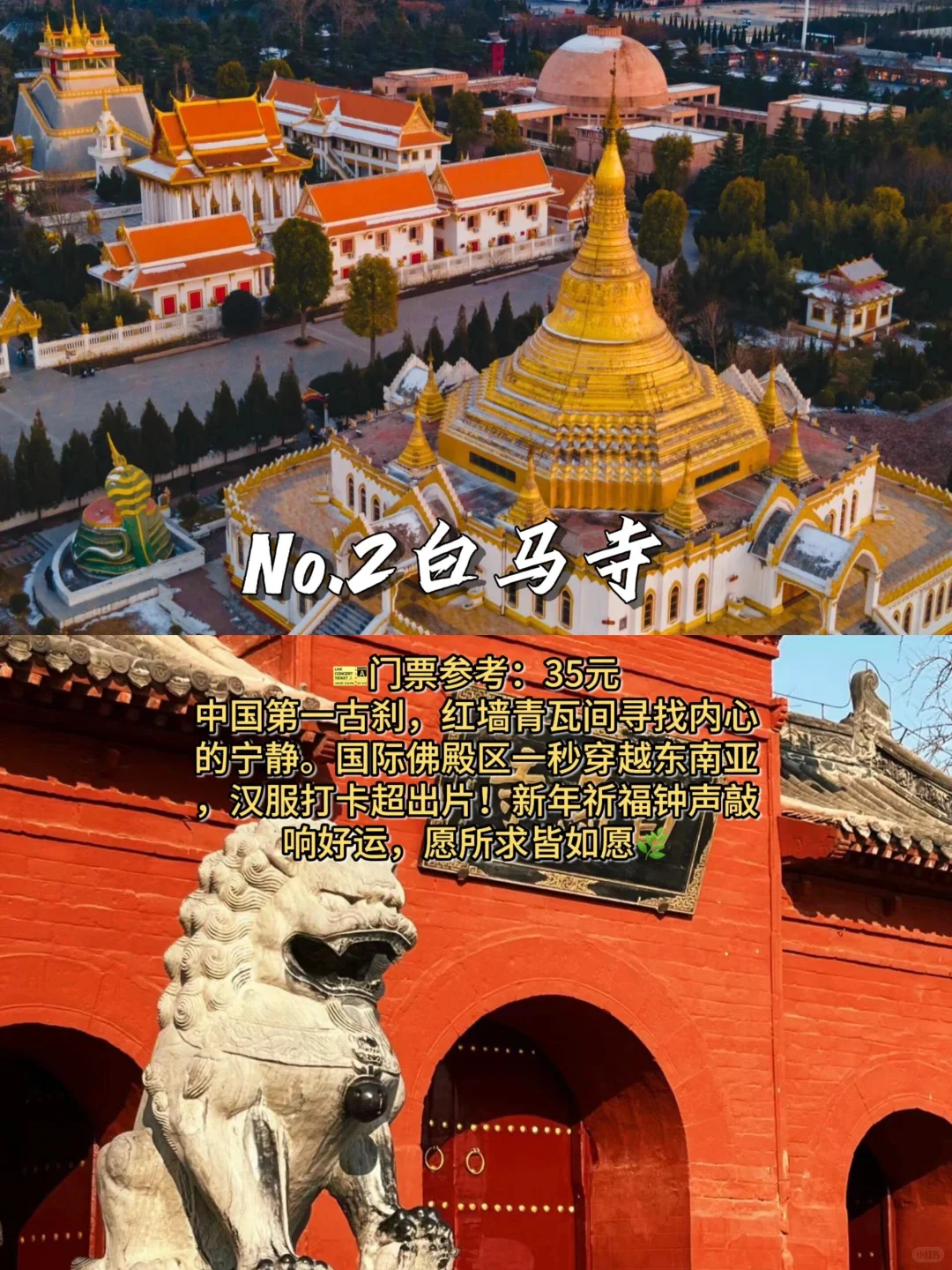 🌟 洛阳必打卡9大景点｜穿越千年古都。