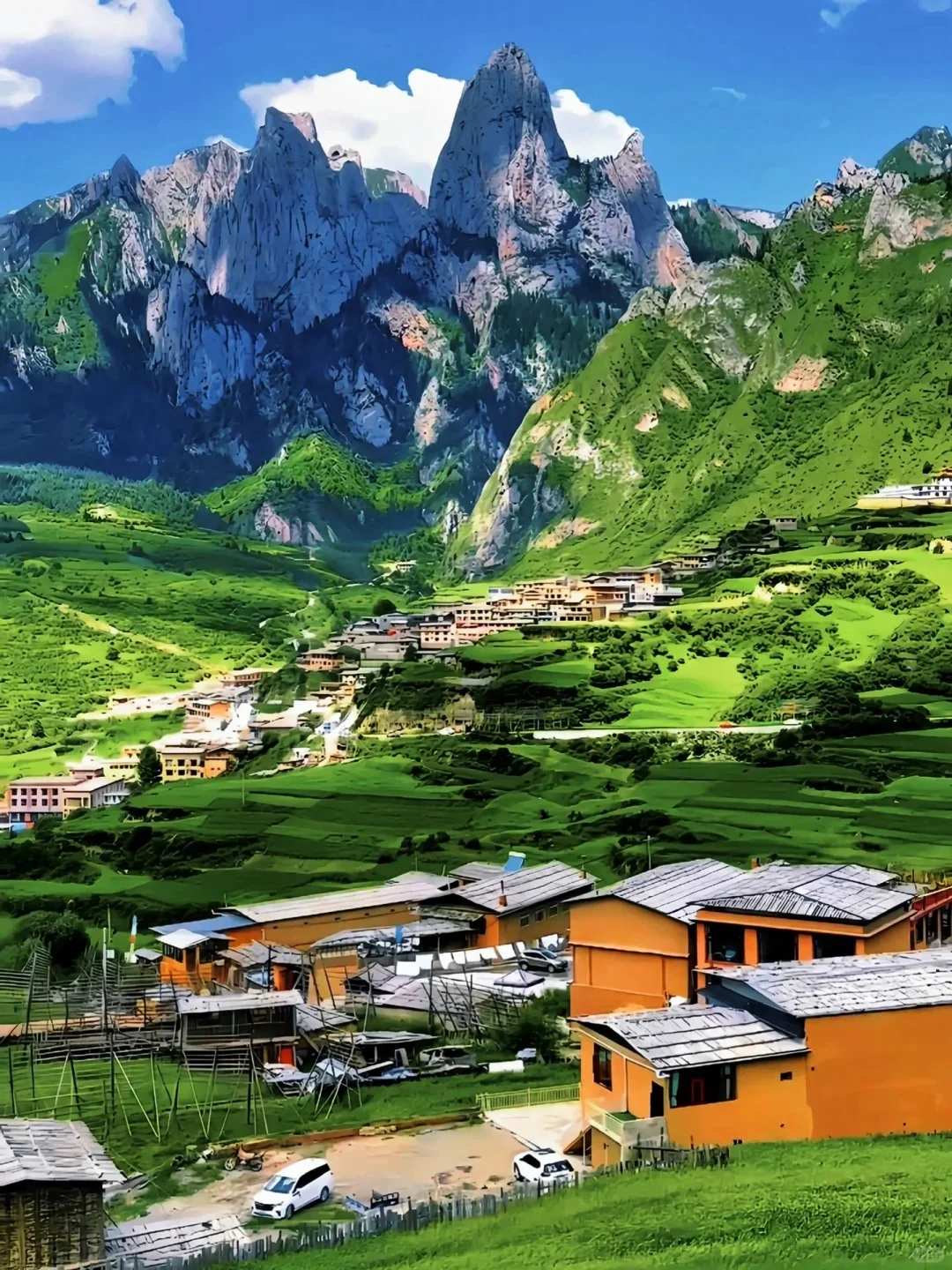 甘南的美在于沿途不经意的风景🚗