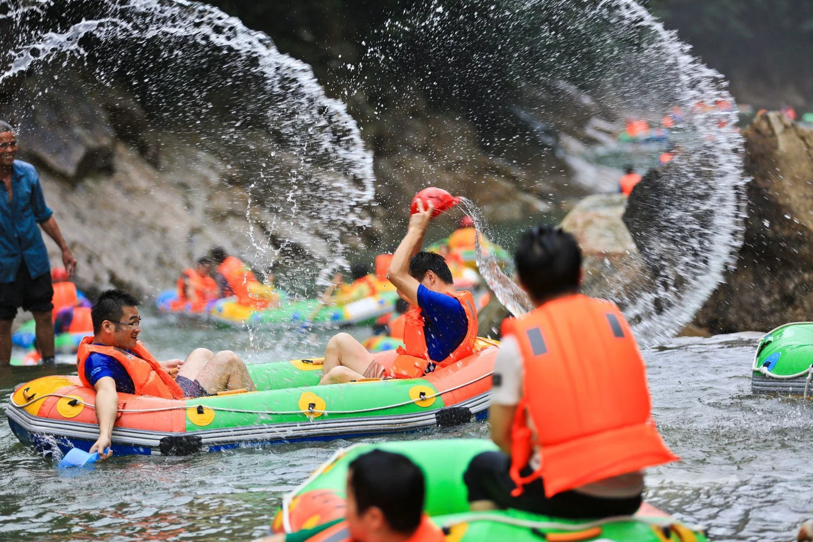 💦宁波玩水新地标！青云峡漂流