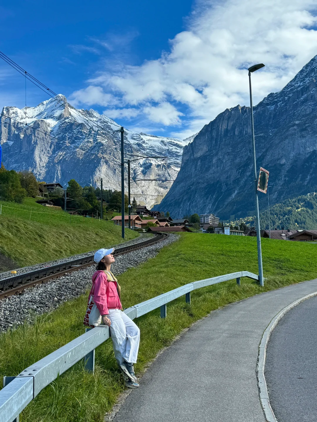 瑞士🇨🇭完美天气的格林德瓦梦幻山坡