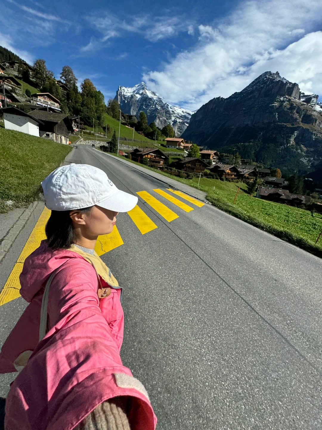 瑞士🇨🇭完美天气的格林德瓦梦幻山坡