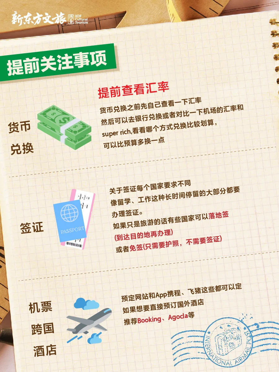 第一次出国旅行必看❗保姆级攻略！收藏！