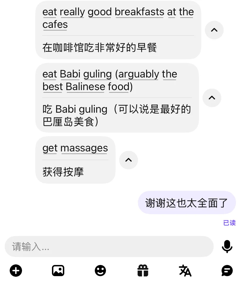 老外在巴厘岛游玩这块还是太权威了