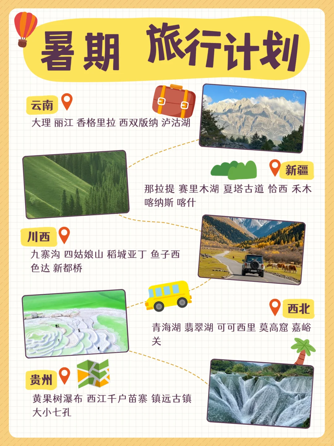 不是吧！小预算暑期旅行计划！看过来！！