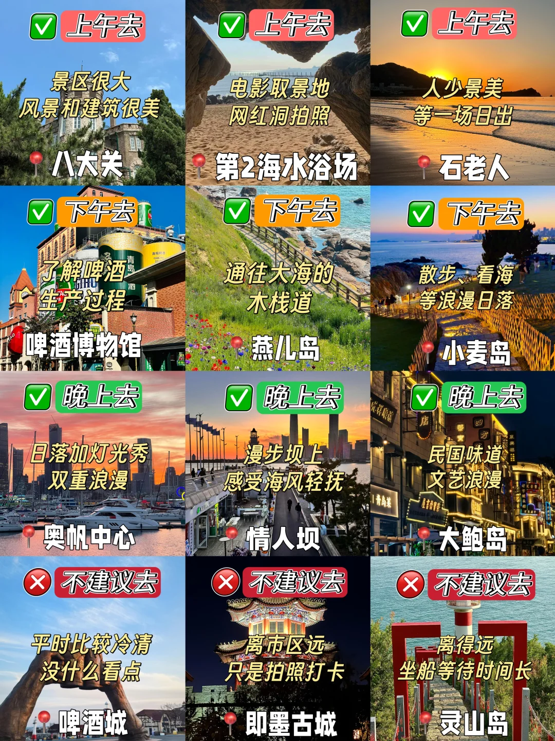 青岛📍三天两夜｜懒人版保姆级逛吃攻略‼️