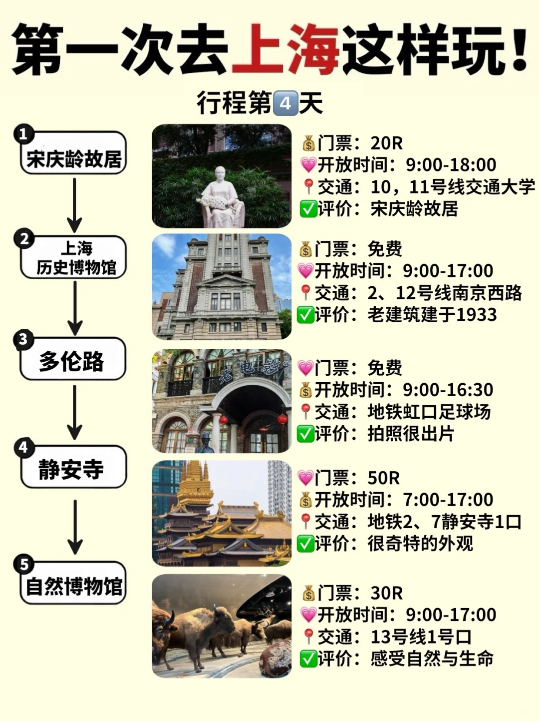 第一次去上海这样玩！四天三晚游玩攻略