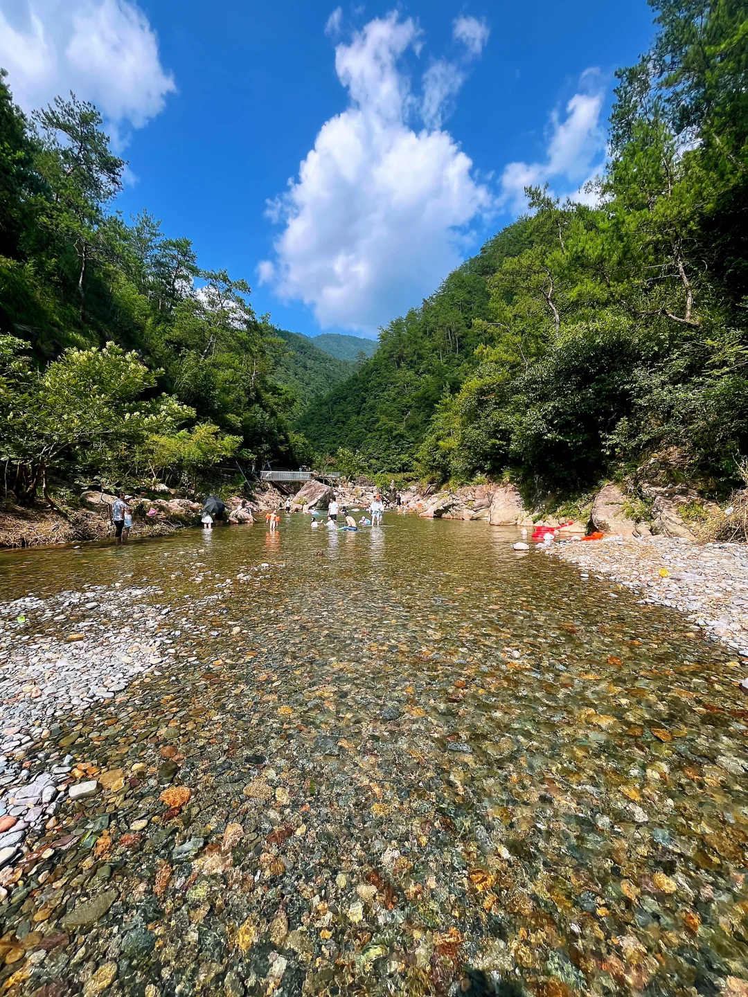 江浙沪皖免费溯溪玩水天花板，不服带图来辩
