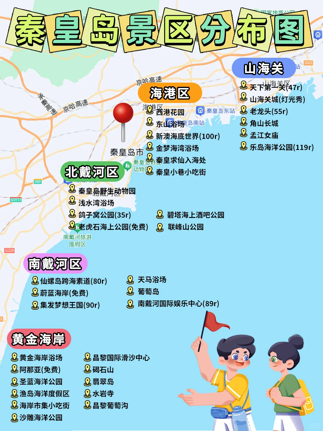 9命！秦皇岛这4⃣️天3⃣️晚攻略太香了