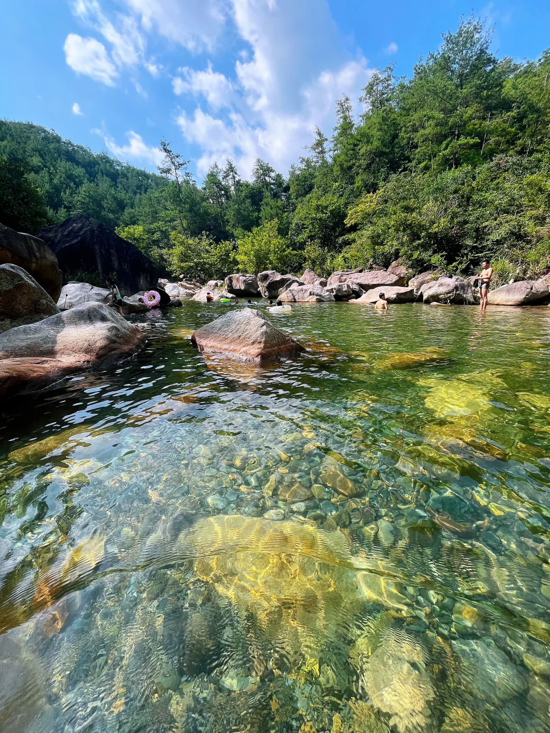 江浙沪皖免费溯溪玩水天花板，不服带图来辩