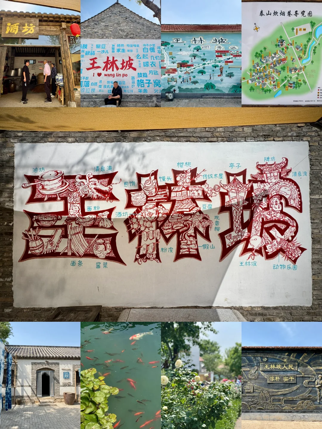 打卡泰安的“网红村”王林坡