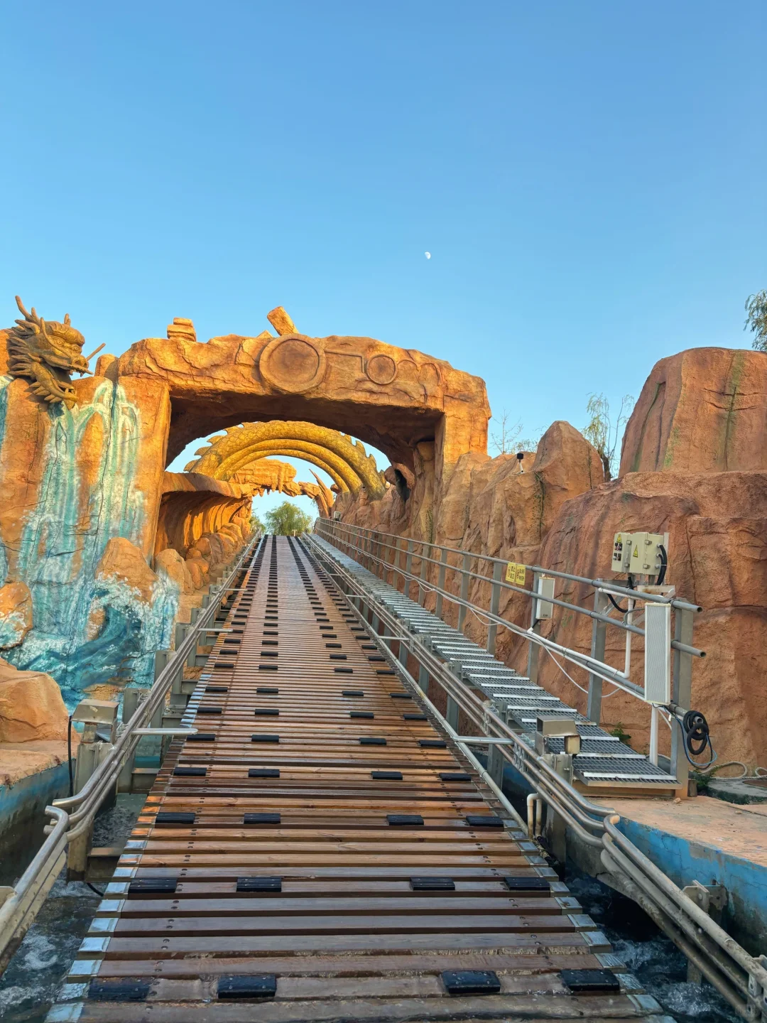 开启泰山隐藏副本，偶遇绝美落日飞车🎢
