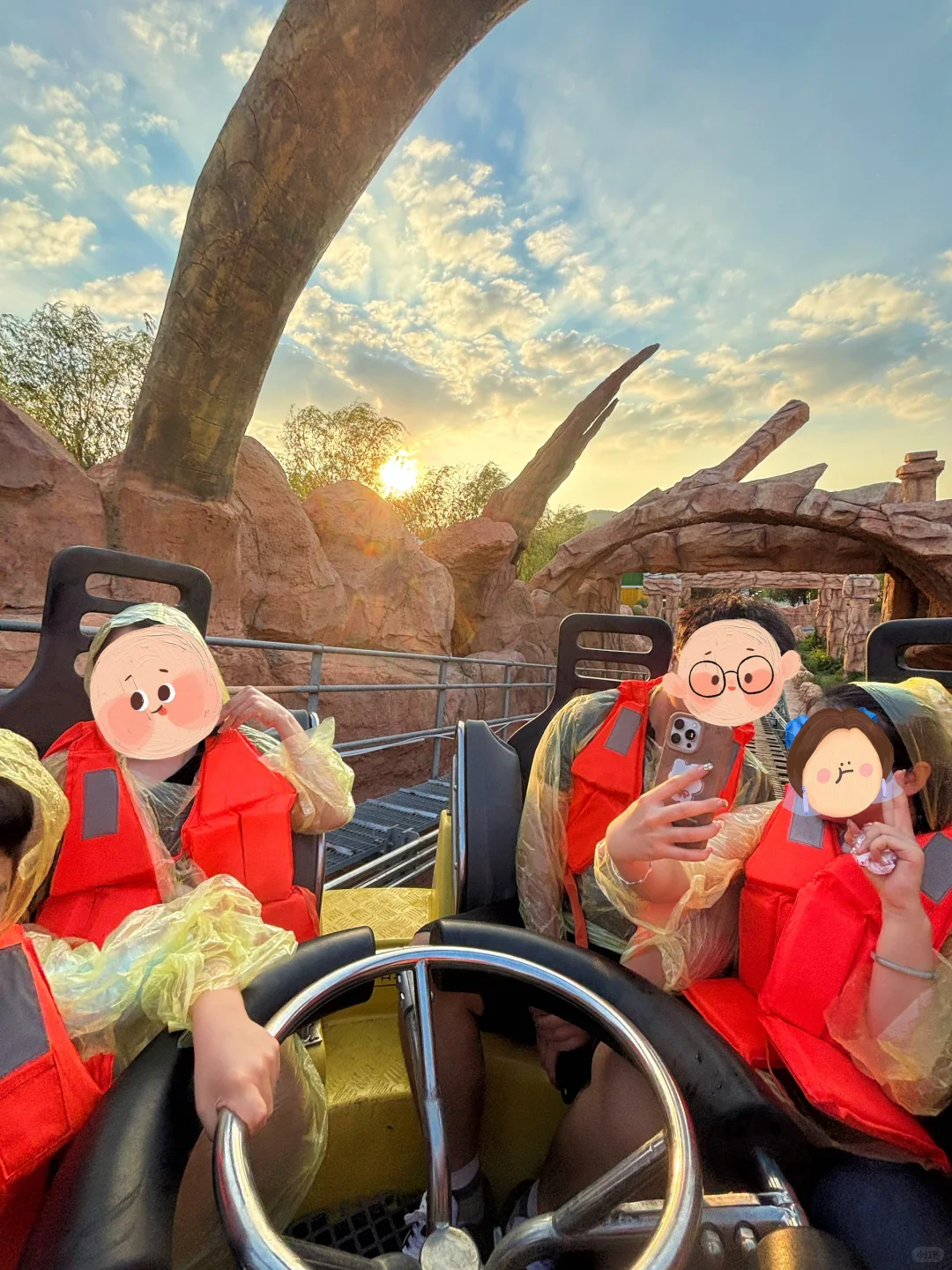 开启泰山隐藏副本，偶遇绝美落日飞车🎢