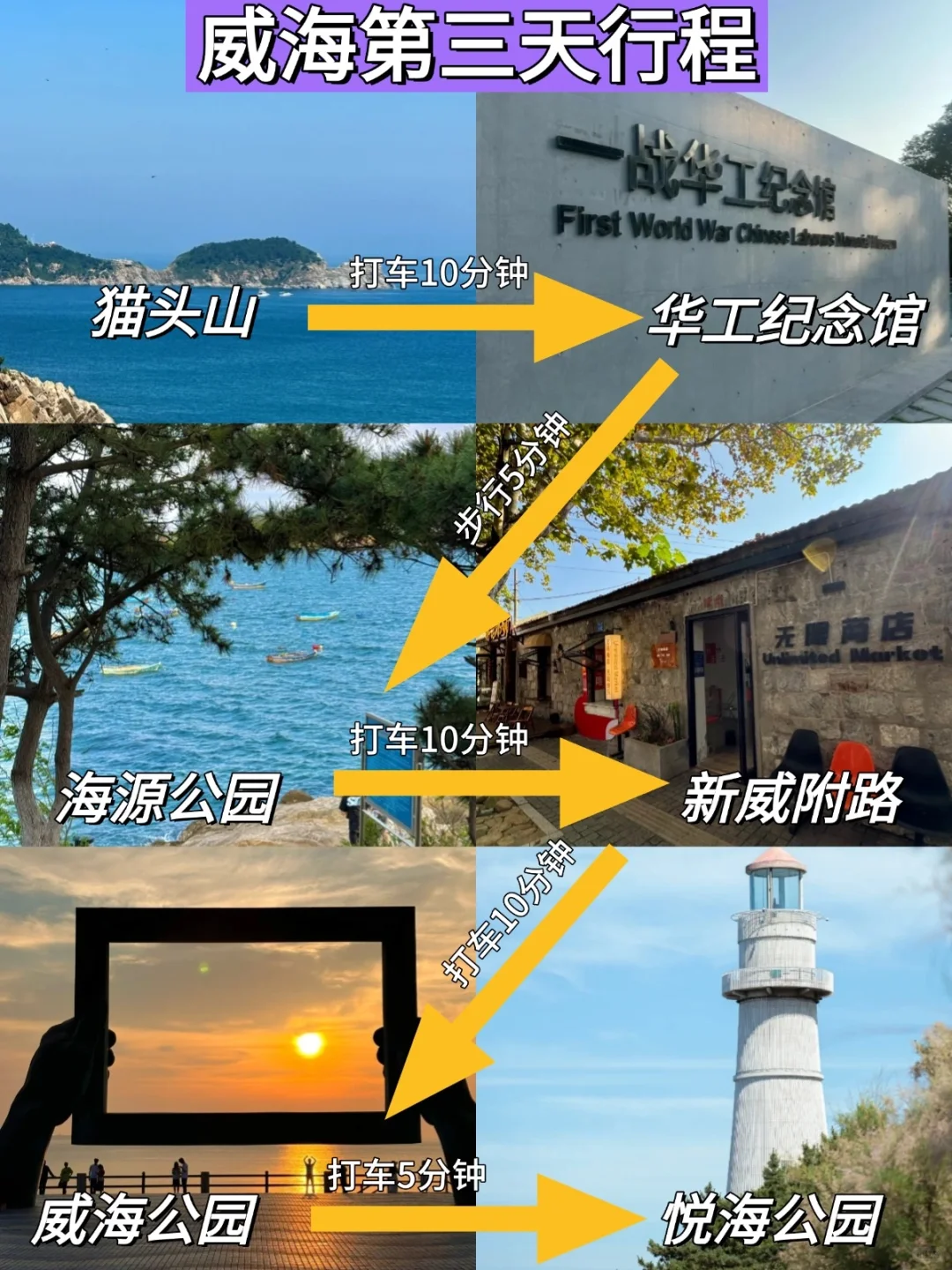 威海会惩罚每一个带包的人‼😭