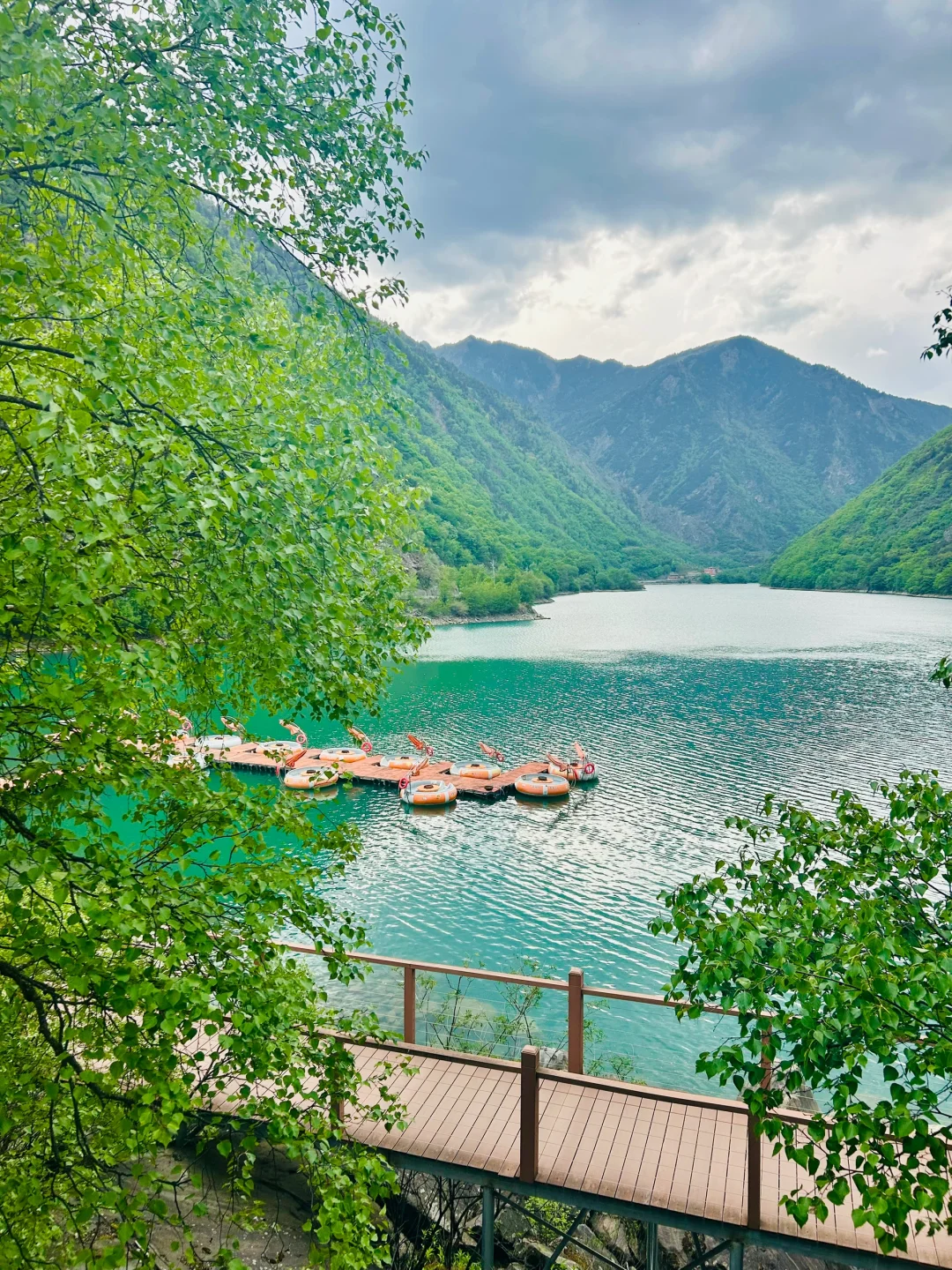 🌿谁懂啊！！松坪沟19℃的夏天☀️比动漫还治愈