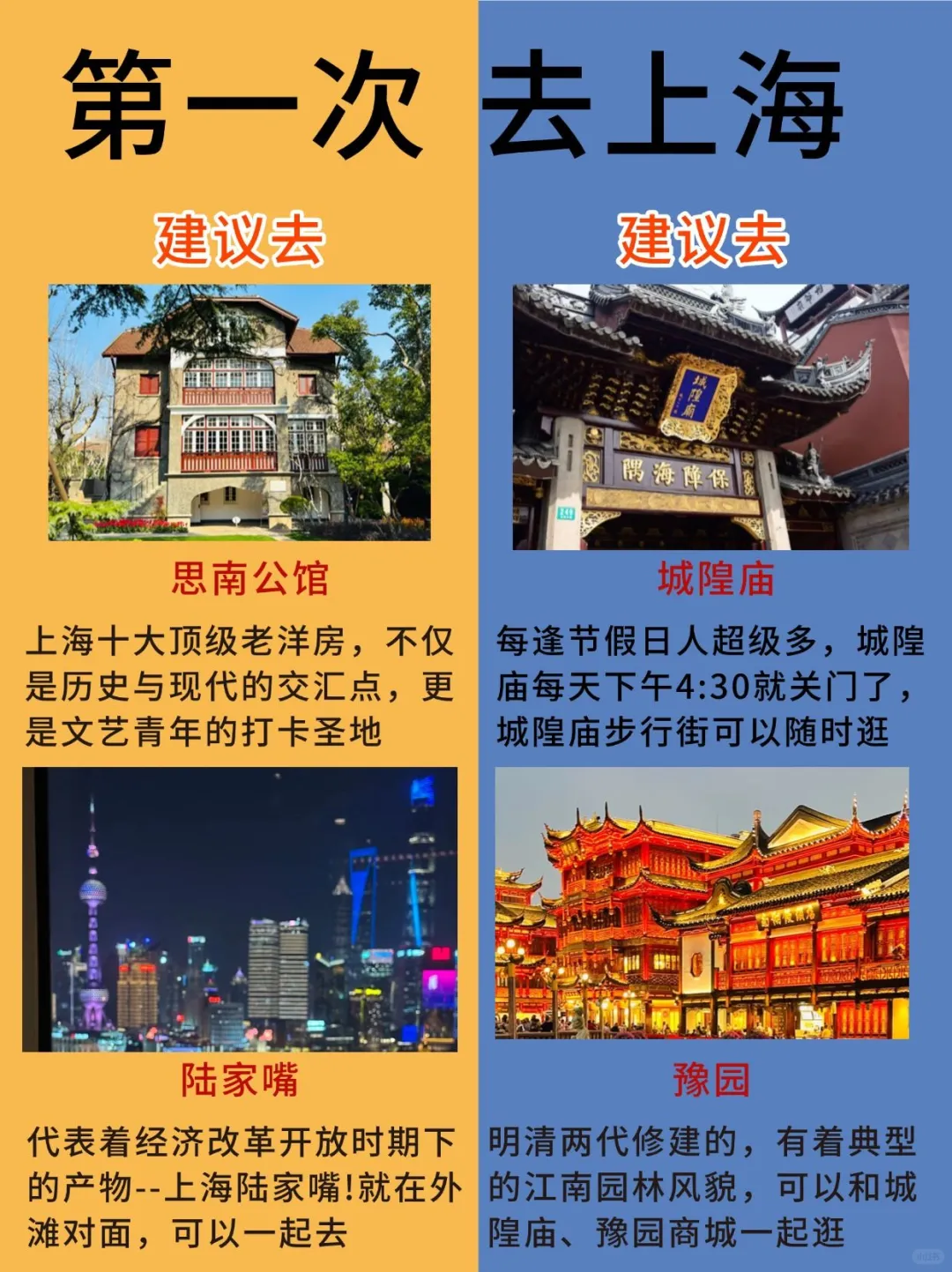 第一次去上海必看指南‼️超全旅游攻略