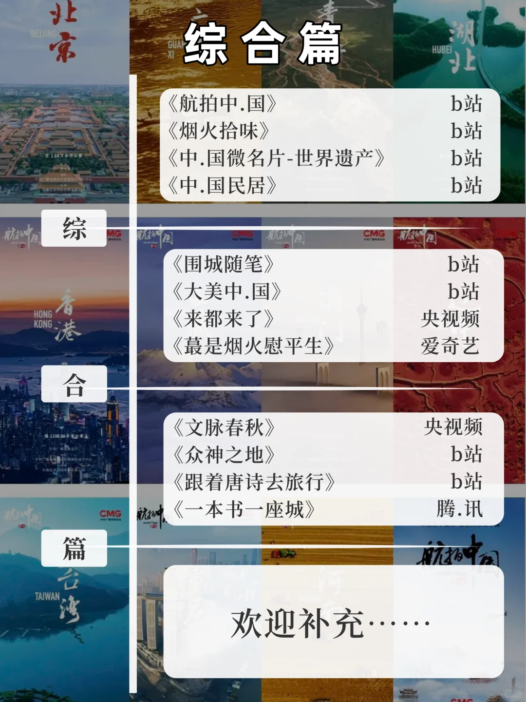 端午节适合去哪里旅游?必看204部旅行纪录片