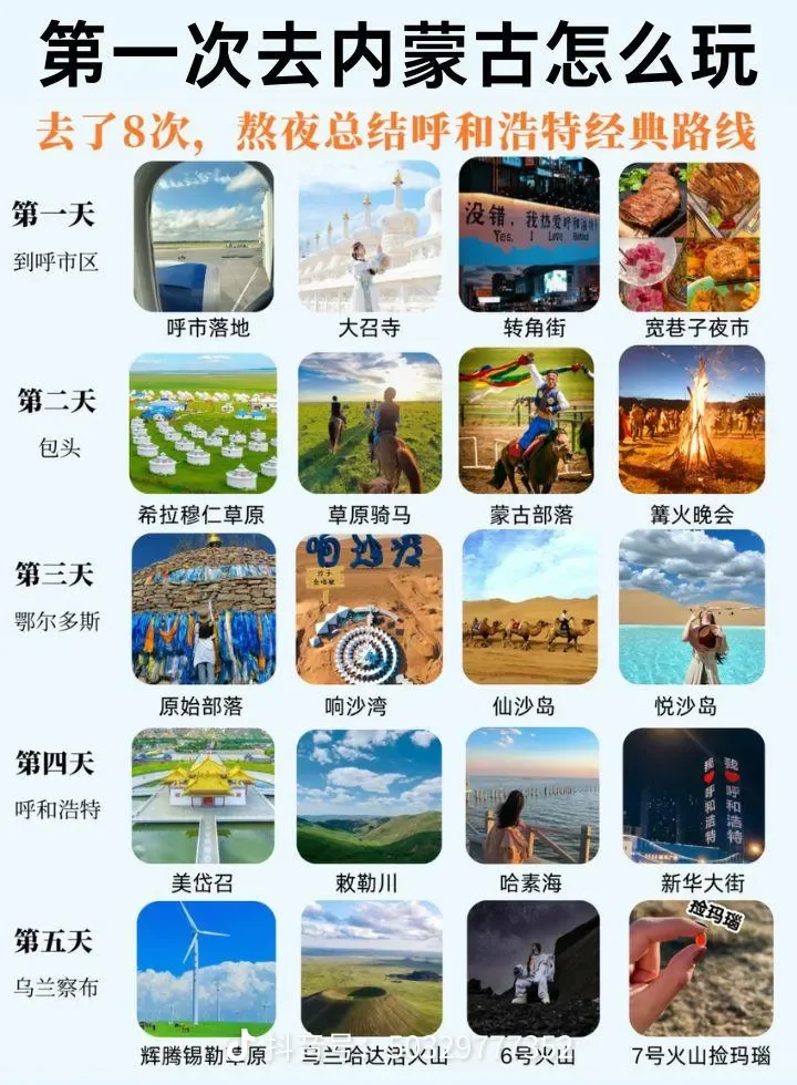 环游中国之我第一次去内蒙古怎么玩