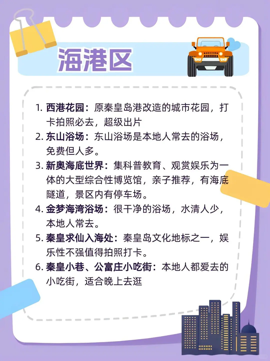 🎈秦皇岛旅游必去景点🎈||