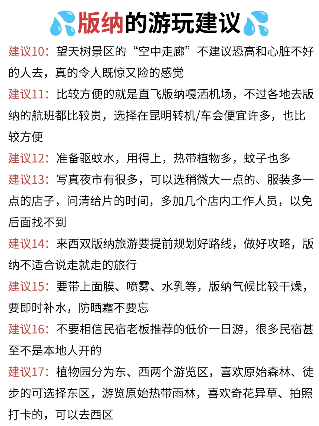 西双版纳怎么玩⁉️跟着这篇超全攻略准没错✅