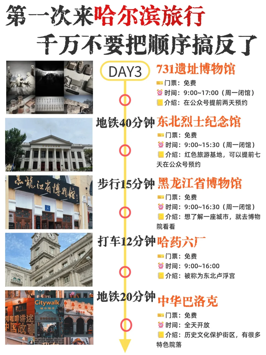 写给第一次来哈尔滨旅游的朋友！超全攻略！