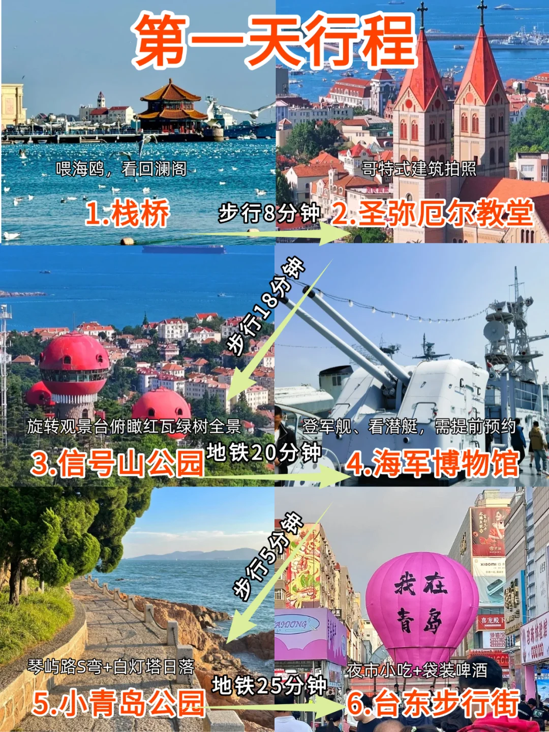 📍青岛景点哪些值得去？看这一篇就够了青