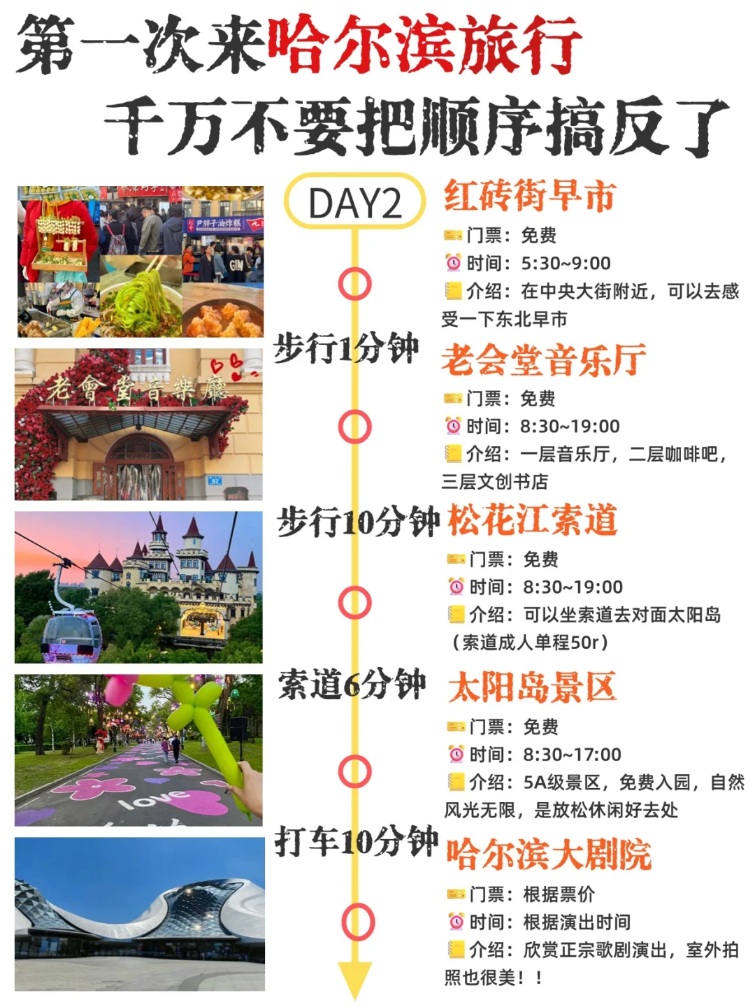 写给第一次来哈尔滨旅游的朋友！超全攻略！