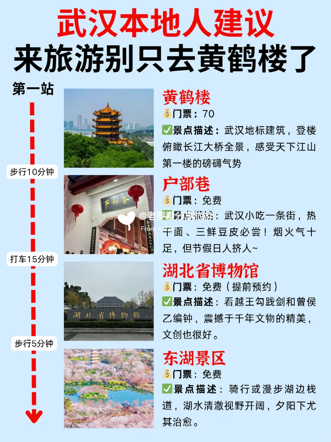✈️五一来武汉，本地人推荐3天2晚旅游攻略