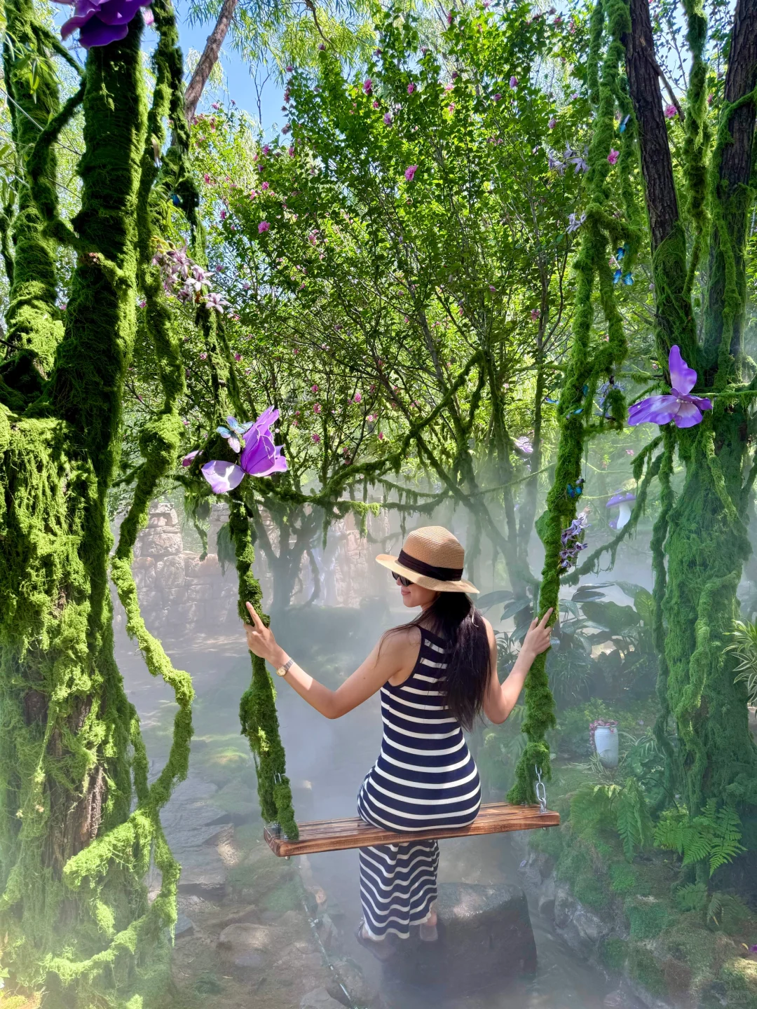 泰安开车2小时！发现绝美森林秘境🌳🦋