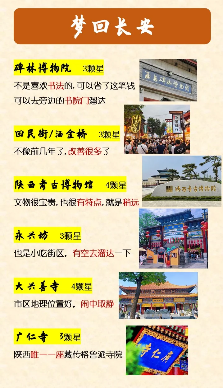 西安旅游无广攻略，看这个就够了