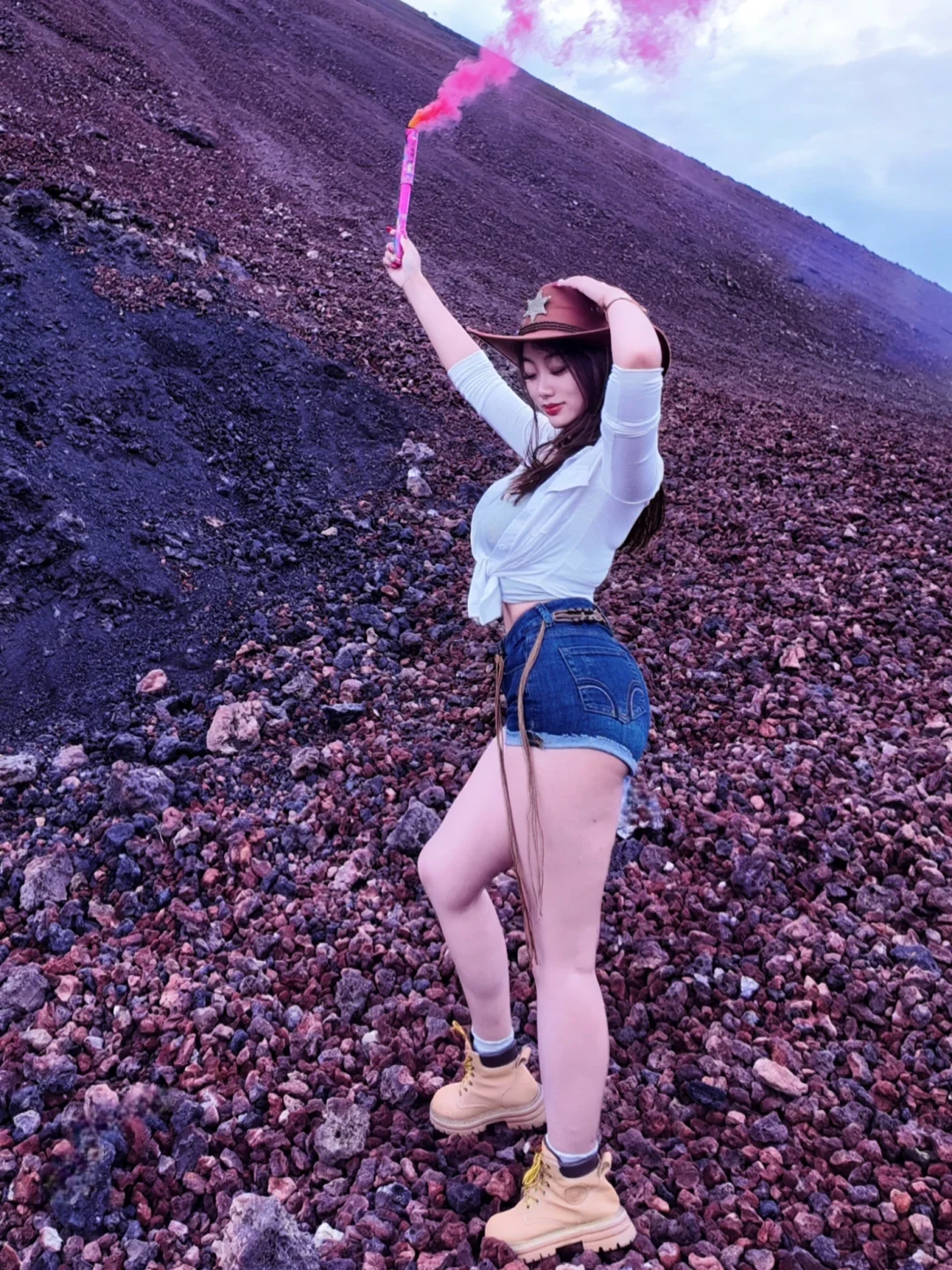 乌兰察布📍小小火山🌋拿下！！