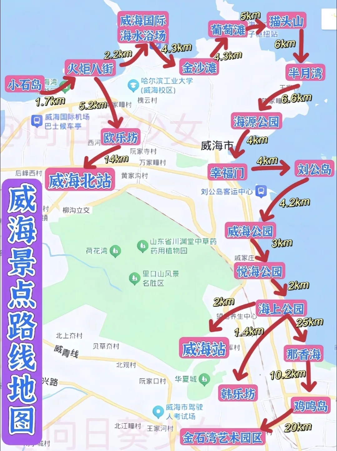 第一次去威海