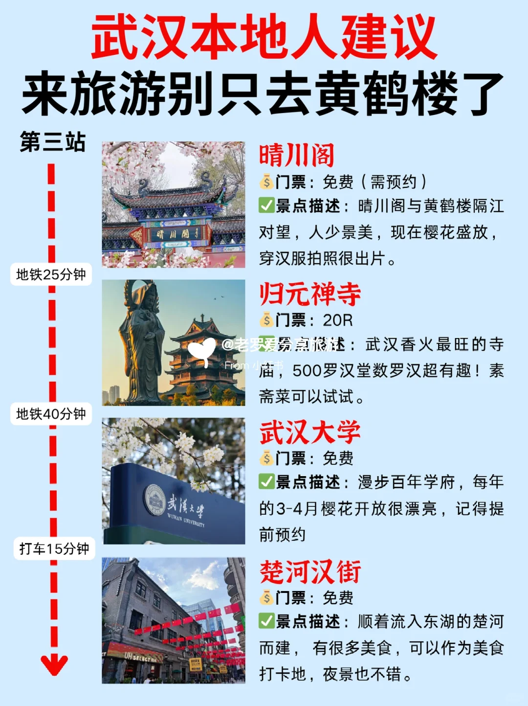✈️五一来武汉，本地人推荐3天2晚旅游攻略