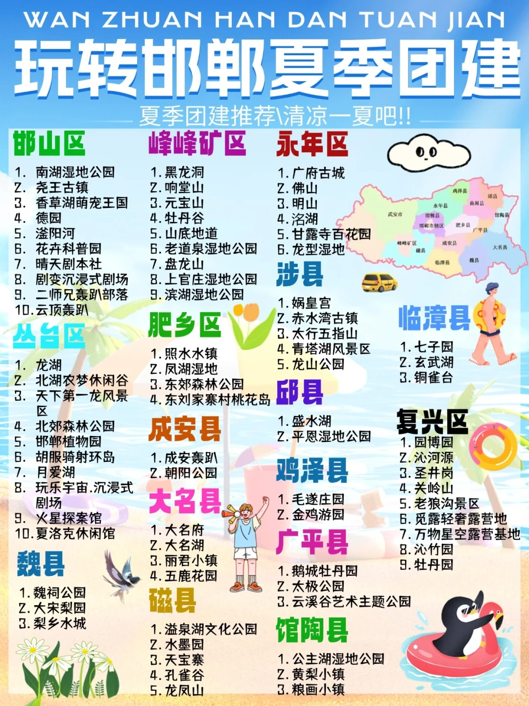邯郸夏日团建推荐\夏季团建推荐.
