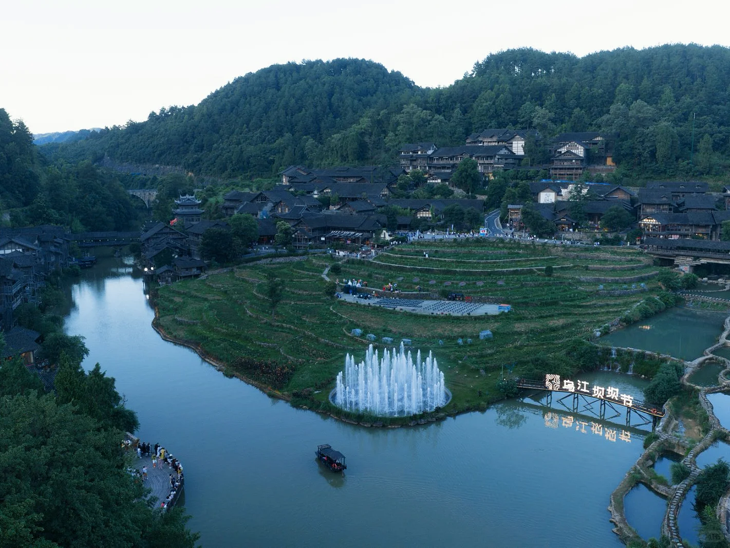 速码❗️夏天旅游宝藏地：乌江寨超全游玩攻略