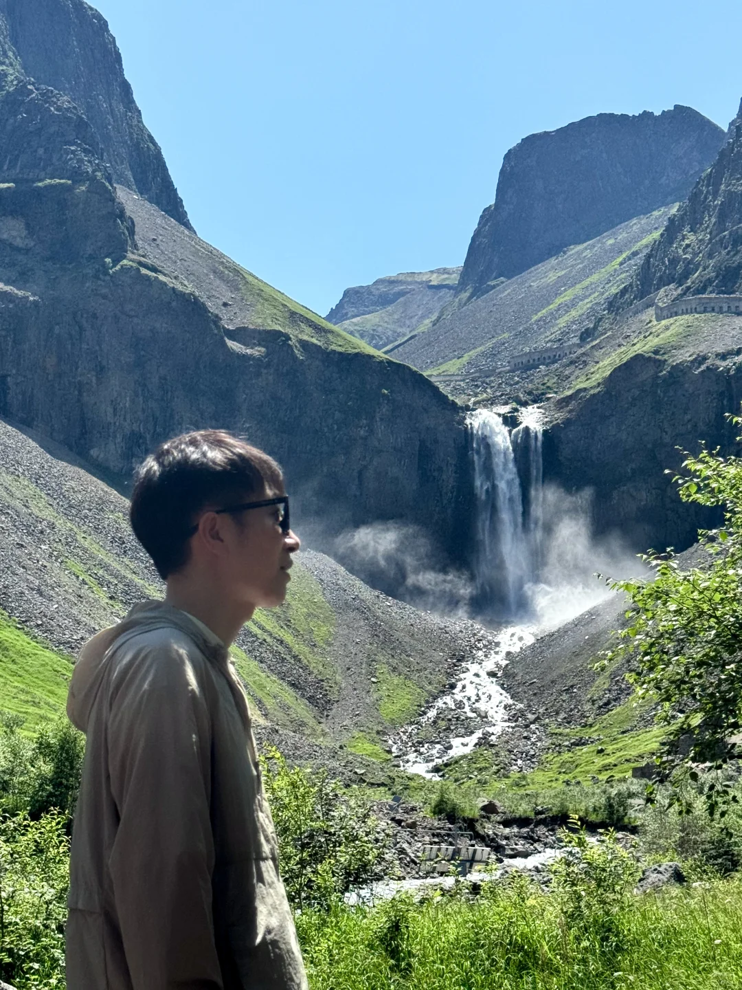 7月的长白山天池