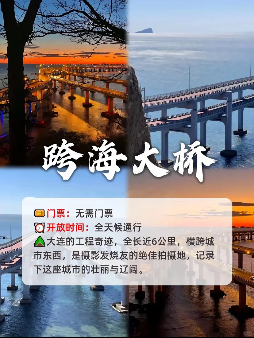 大连夏日景点打卡推荐