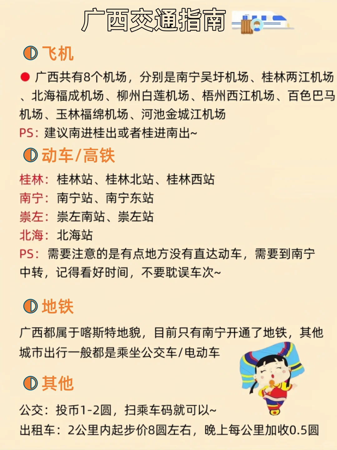 5-6广西旅游保姆级攻略✨路线美食全掌握