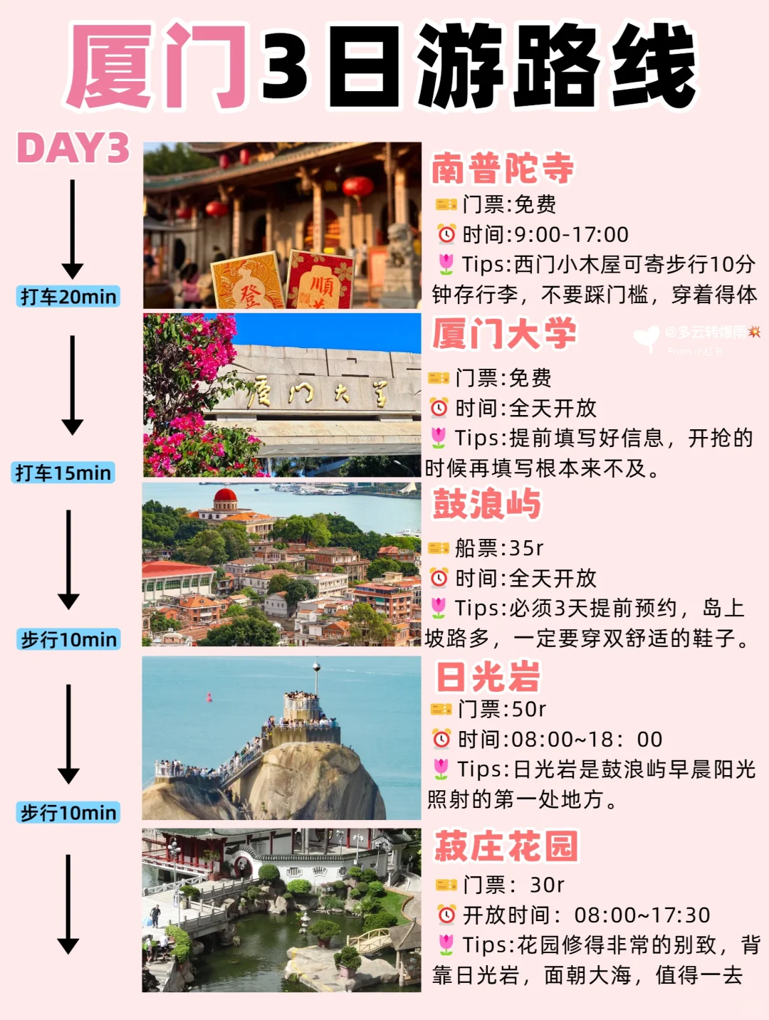 厦门景点排行榜‼这些景点真的美疯了